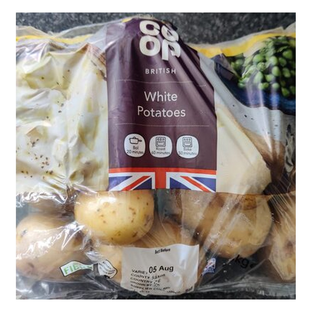 CO OP WHITE POTATOES