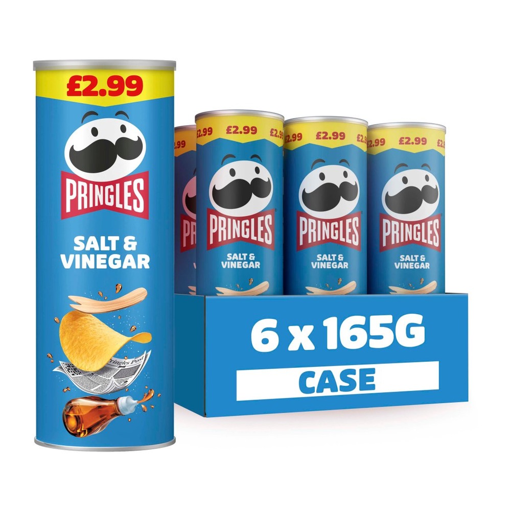 PRINGLES SALT VINEGAR PM£2.99