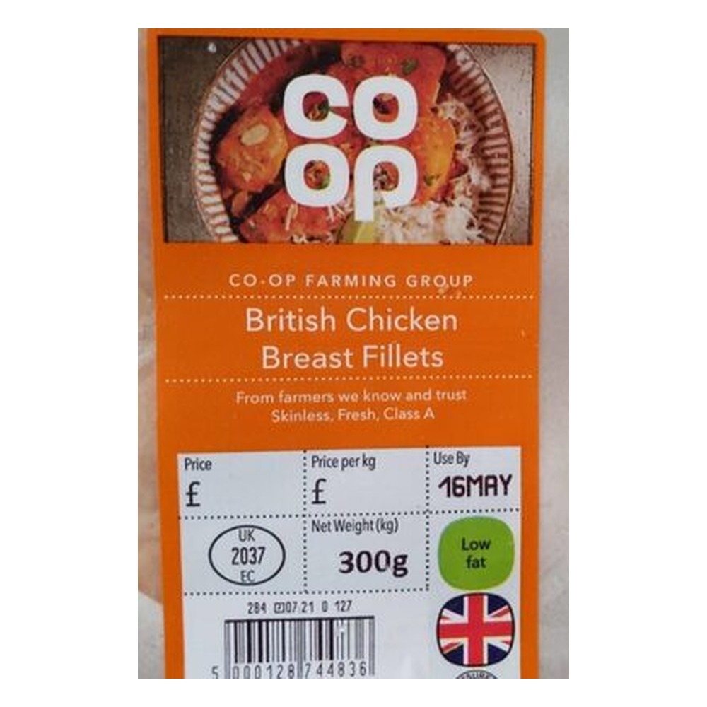 CO OP 2 CHKN FILLETS*