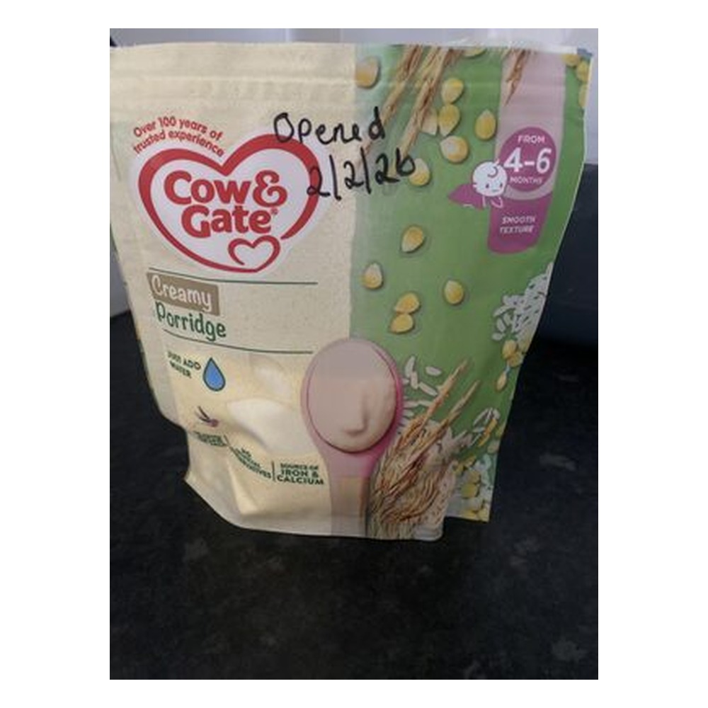 COW&GATE CREAMY PORRIDGE 4M