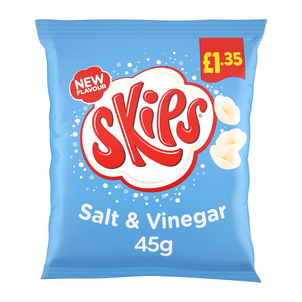 SKIPS SALT VINEGAR PM£1.35