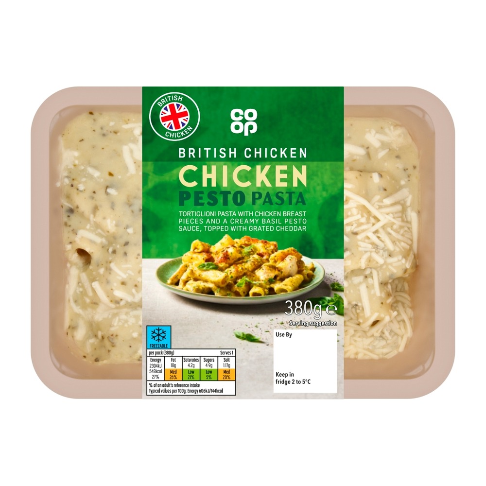 CO OP CHICKN & PESTO PASTA
