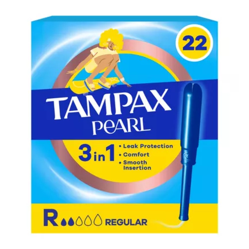 TAMPAX PEARL TAMPON REG