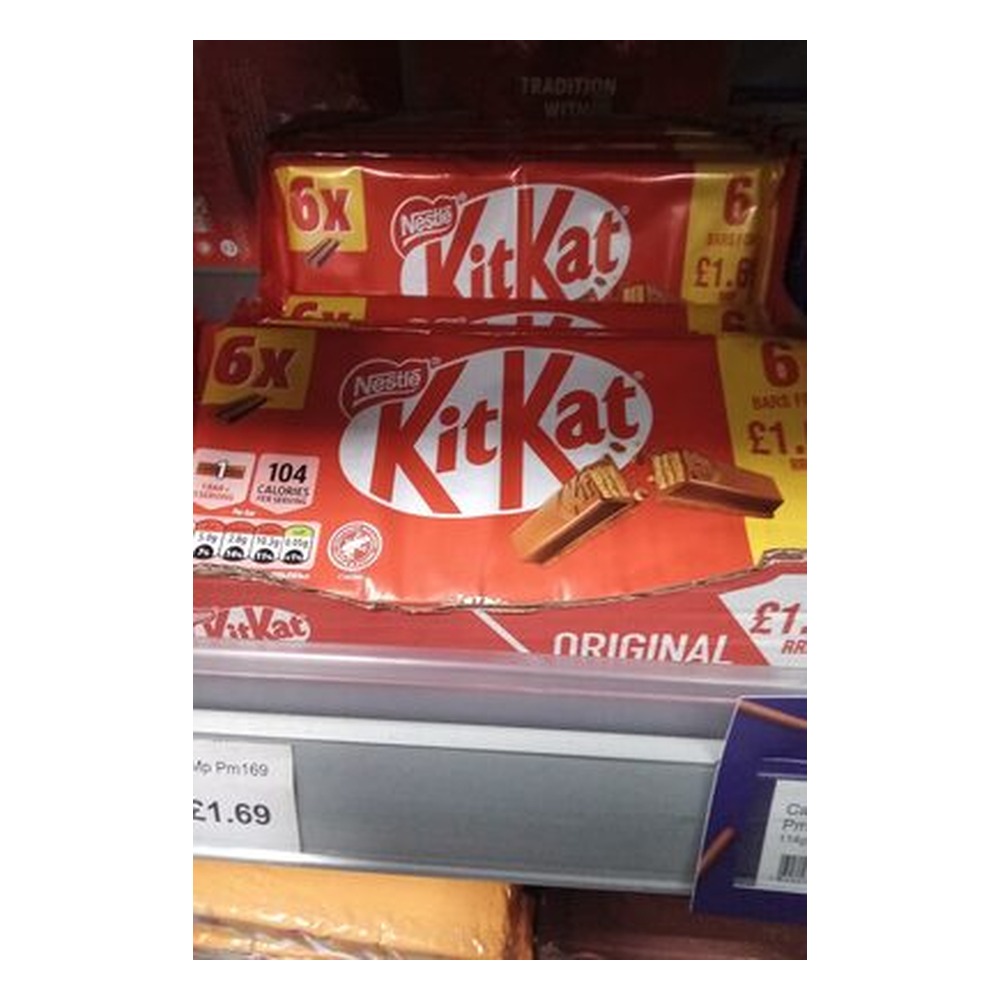 KITKAT 2F MILK PM£1.69