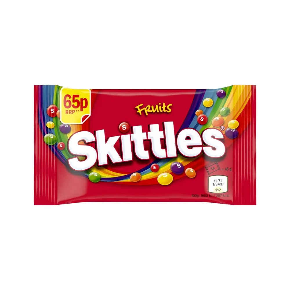 SKITTLES VEGAN FRUIT PM65P
