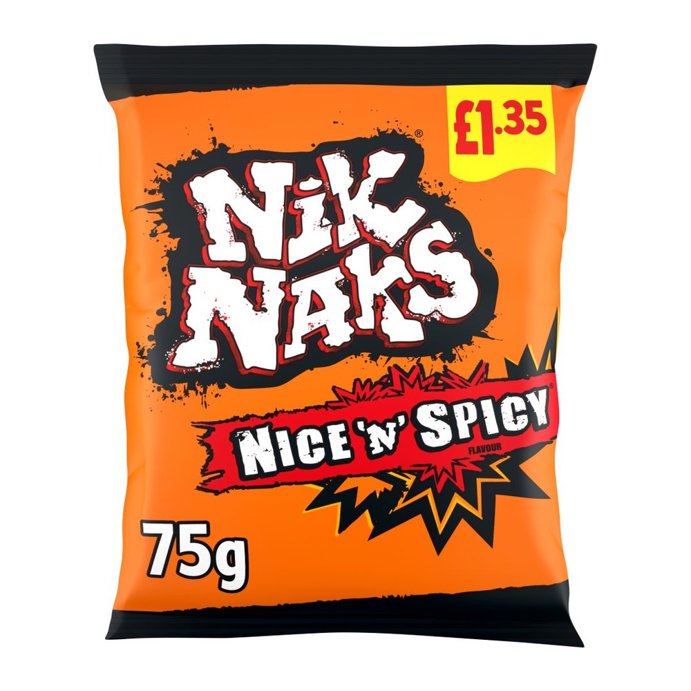 NIK NAKS NICE N SPICY PM£1.35