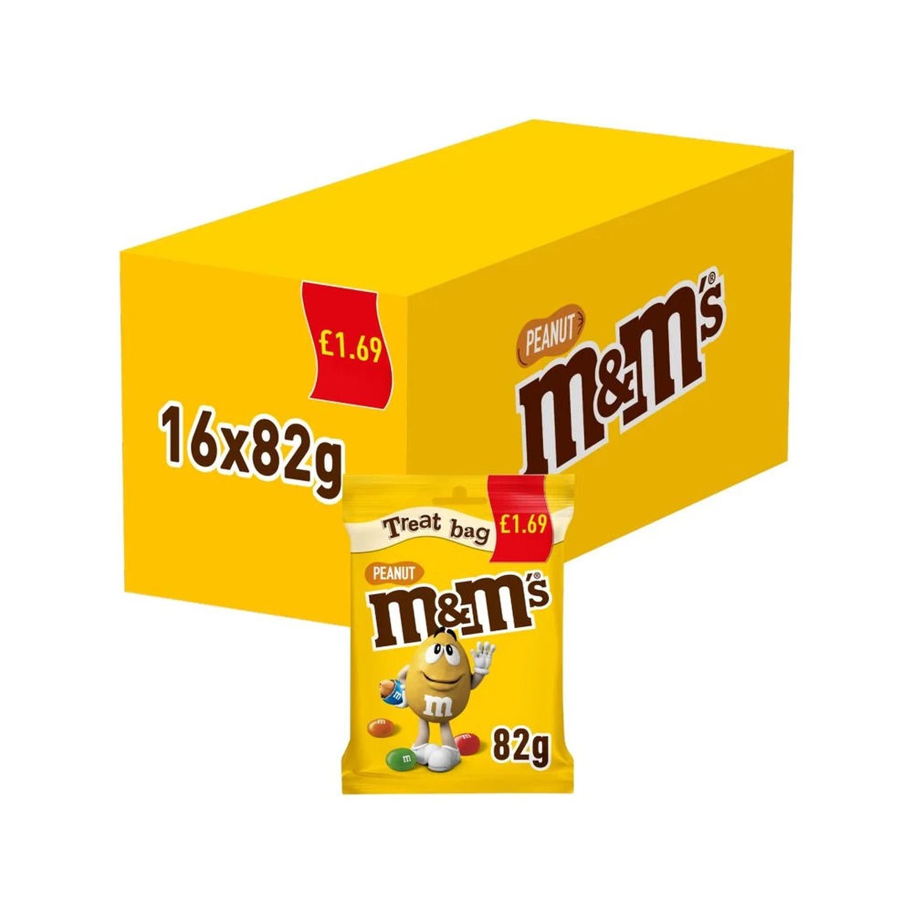 M&MS PEANUT TREAT BAG PM