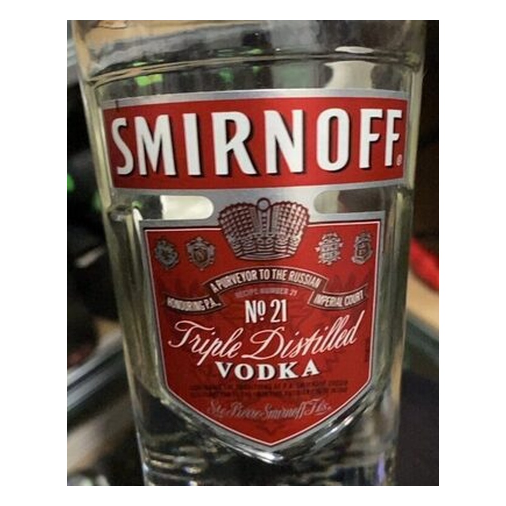 SMIRNOFF DST RED LABEL VODKA