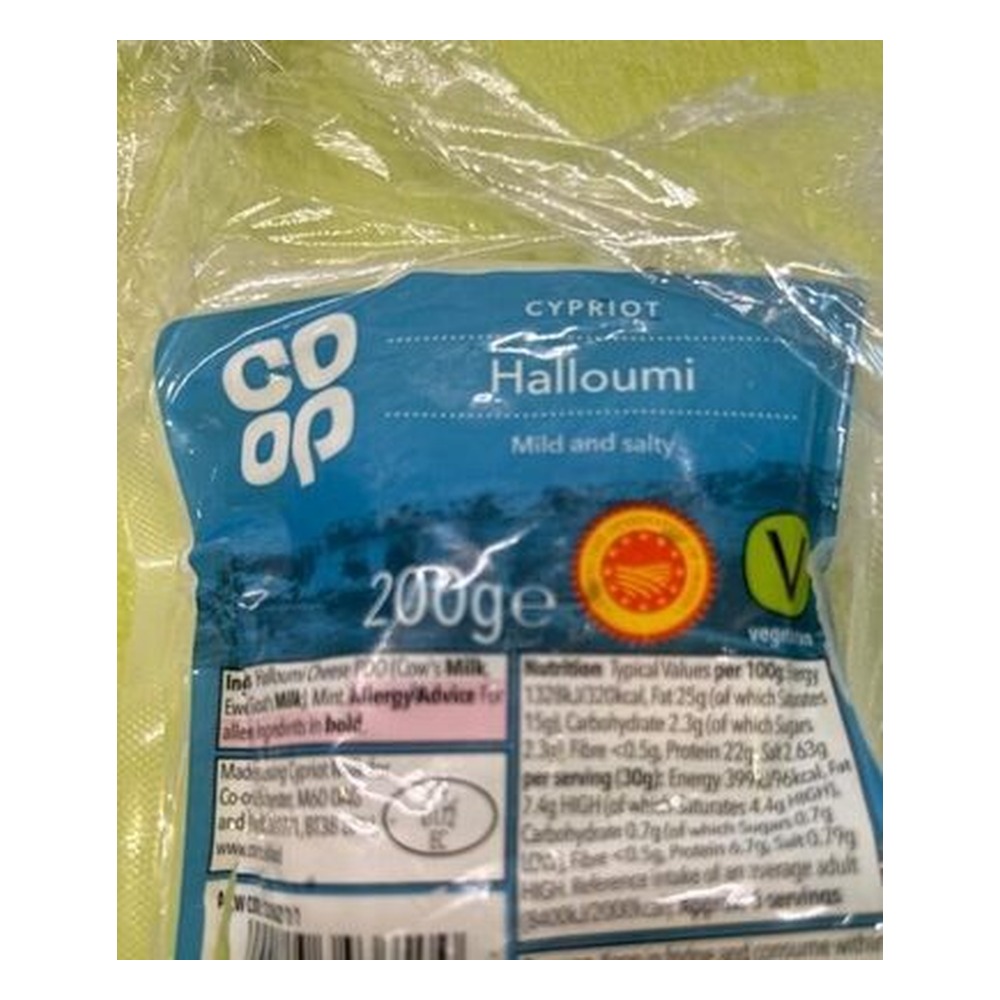 CO OP PDO HALLOUMI