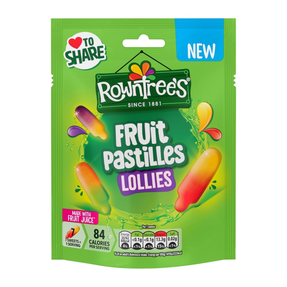 ROWNTREE F/PAST LOLLIES POUCH