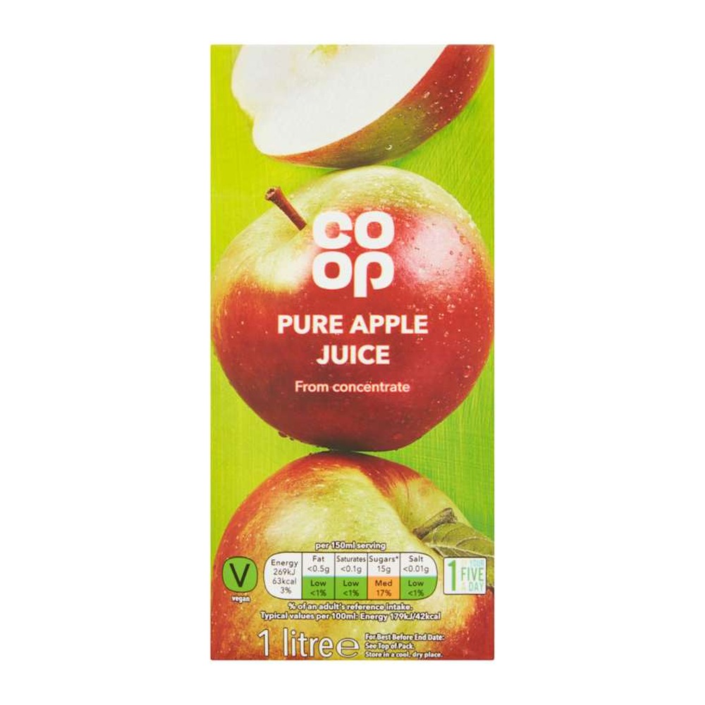 CO OP APPLE JUICE