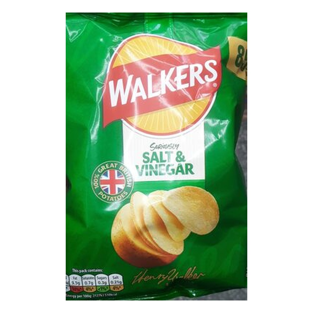 WALKERS SALT VINEGAR PM85P