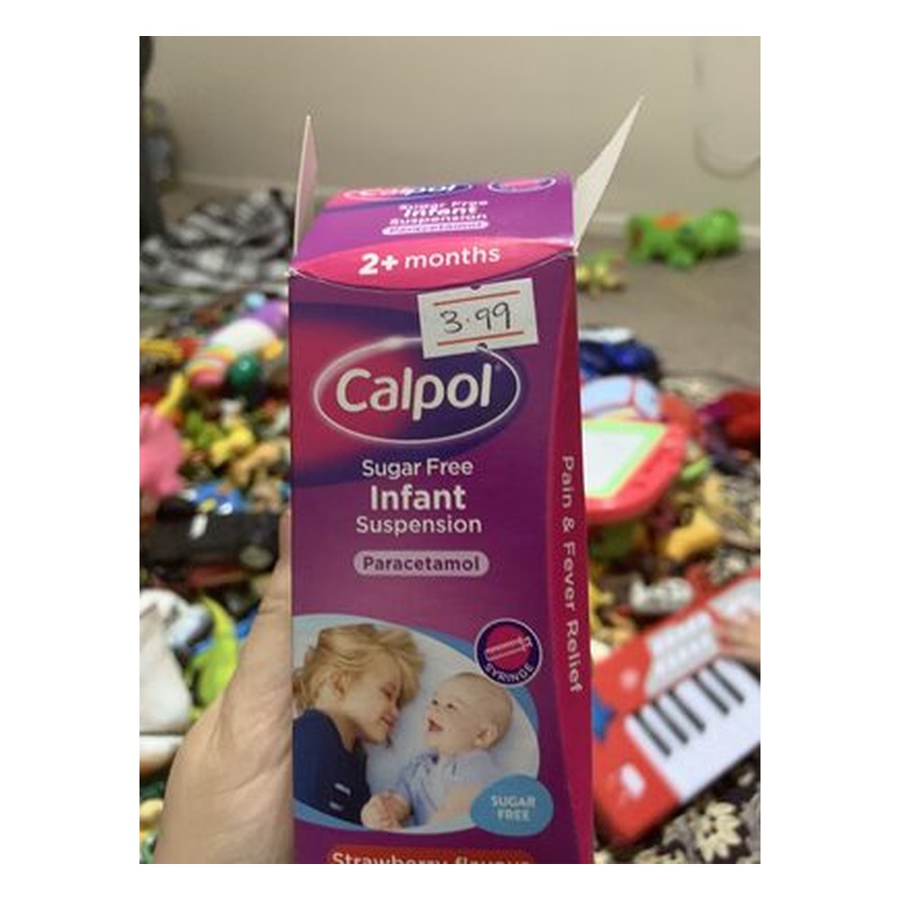 CALPOL GSL INFANT SUGARFREE