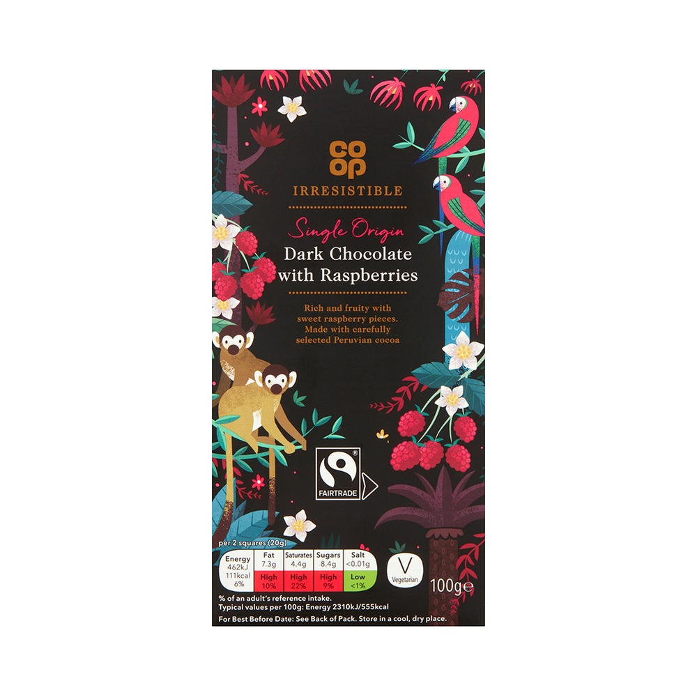 CO OP DRK CHOC 57% RASP