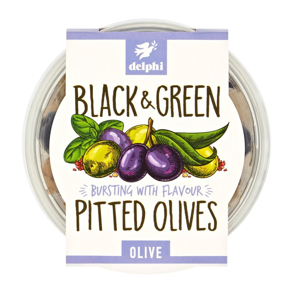 DELPHI BLACK & GREEN OLIVES