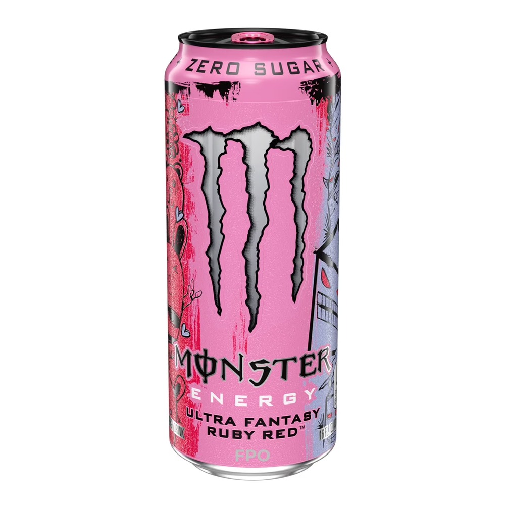 MONSTER ENERGY ULTRA RUB RED