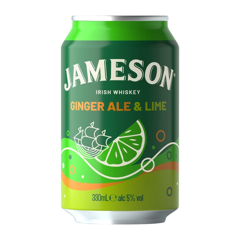 JAMESON GINGER & LIME CAN 5%
