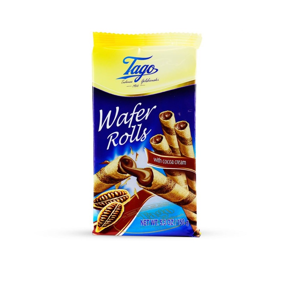 TAGO ROLL WAFERS - CHOC