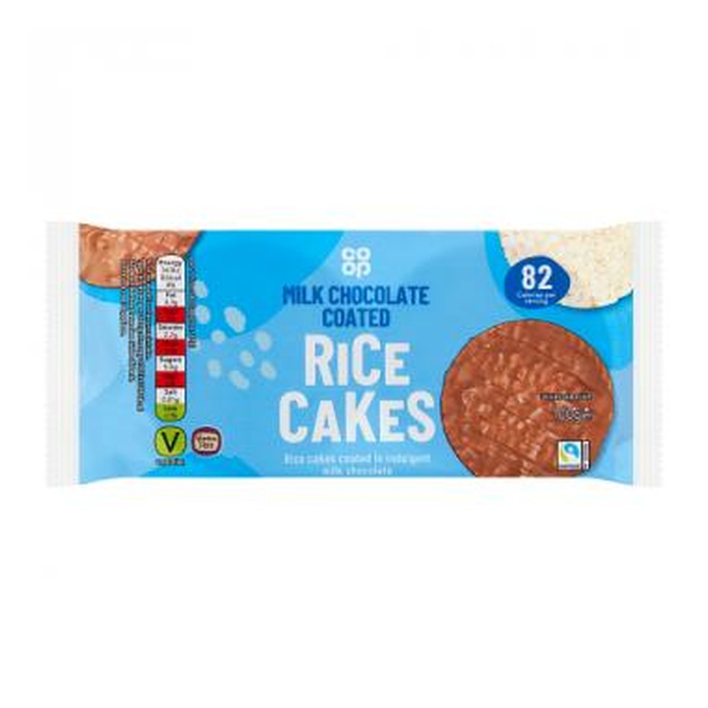CO OP MILK CHOC RICE CAKES