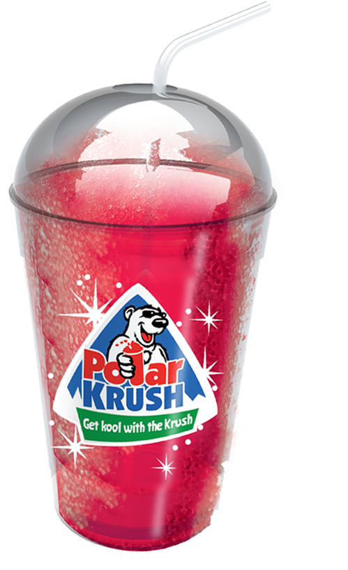 STRAWBERRY POLAR KRUSH 16OZ (LARGE)