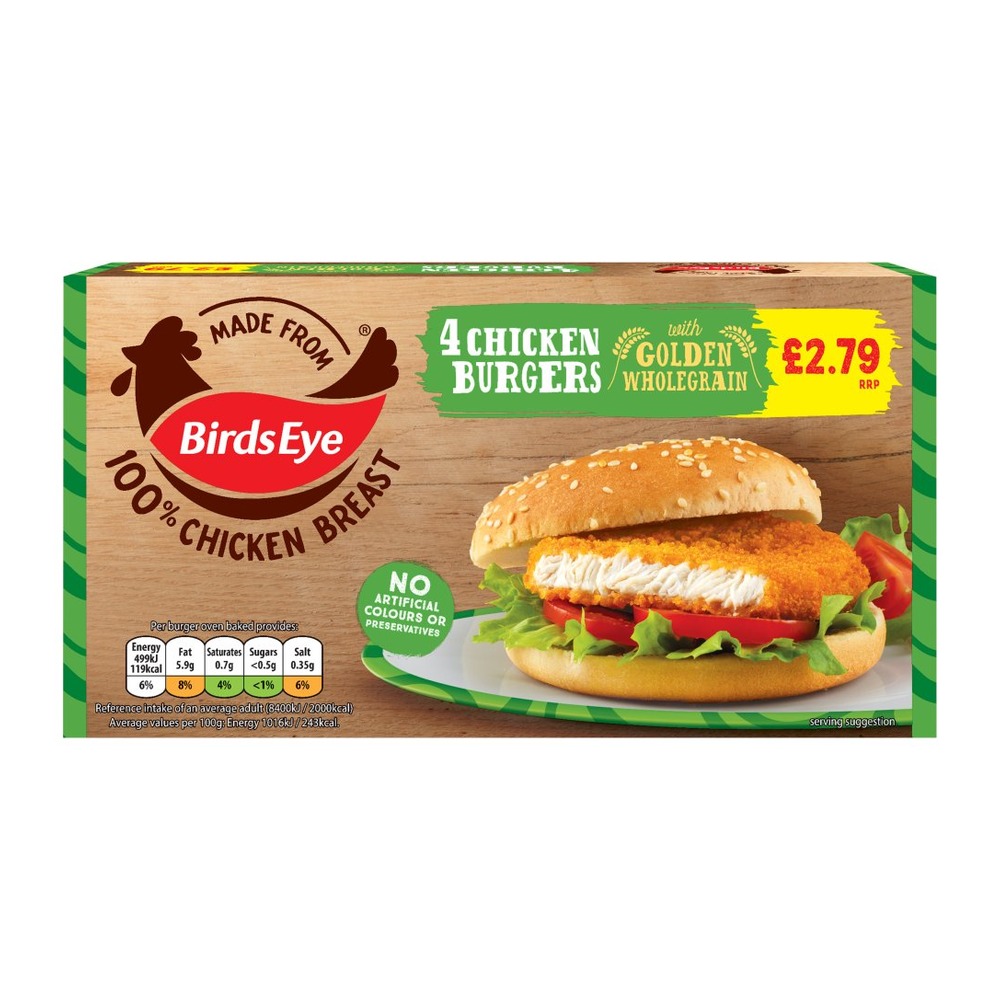 B/EYE 4 CHK BURGER £2.79