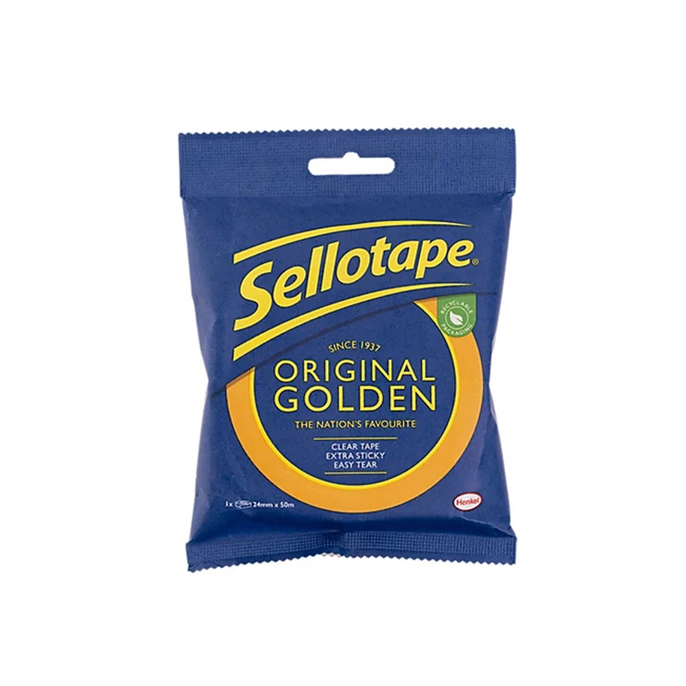 SELLOTAP GOLD 24MMX50MM