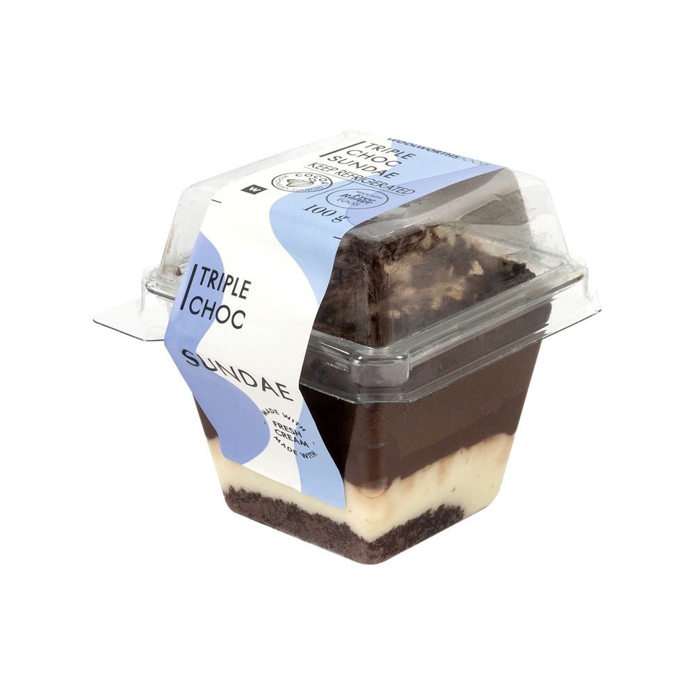 CO OP TRIPLE CHOC SUNDAE