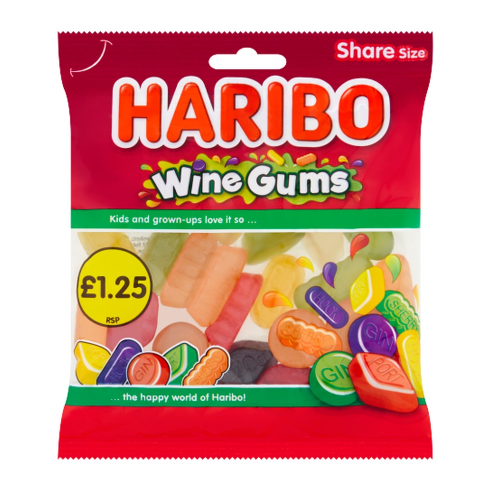 HARIBO WINE GUMS PM£1.25