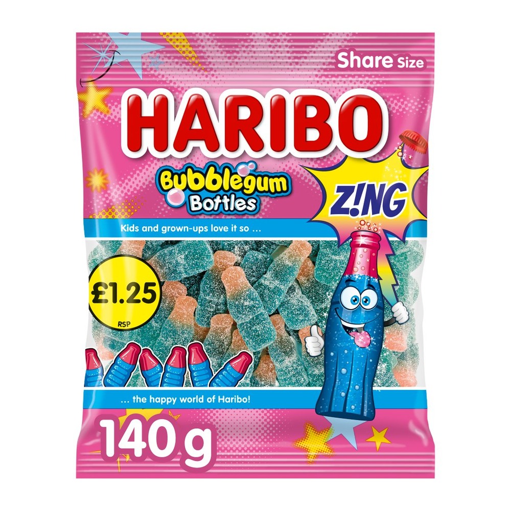 HARIBO B/GUM BOTTLES PM