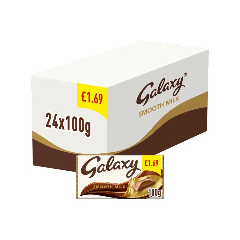 GALAXY MILK BLOCK PM£1.69