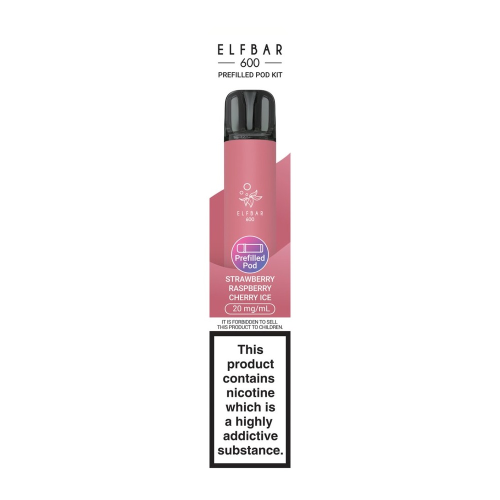 ELFBAR 600 KITS/BERRY/RASP*