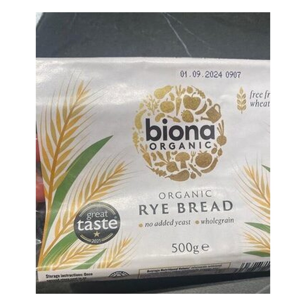 BIONA ORGANIC RYE BREAD