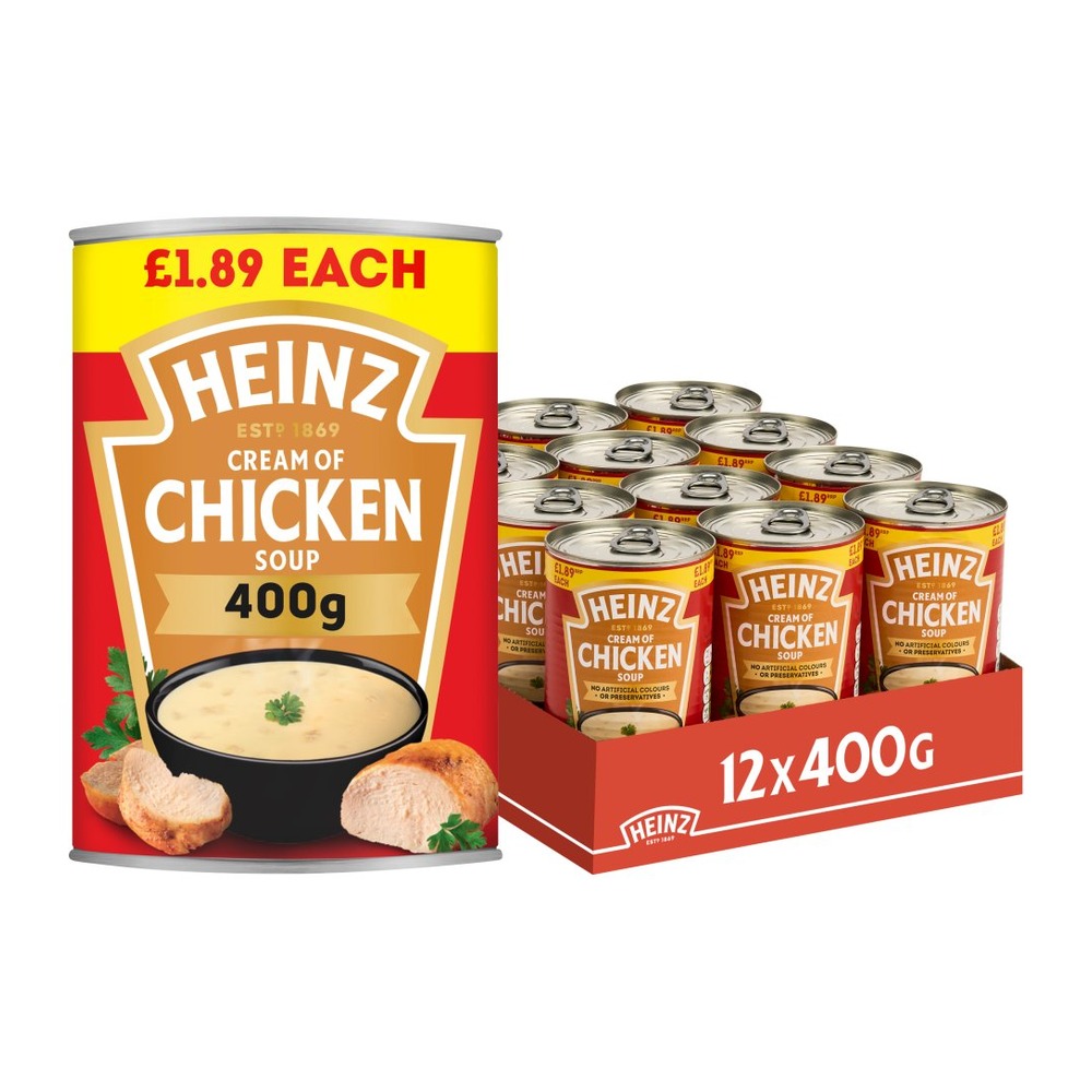 HEINZ CHICKEN SOUP PM£1.89