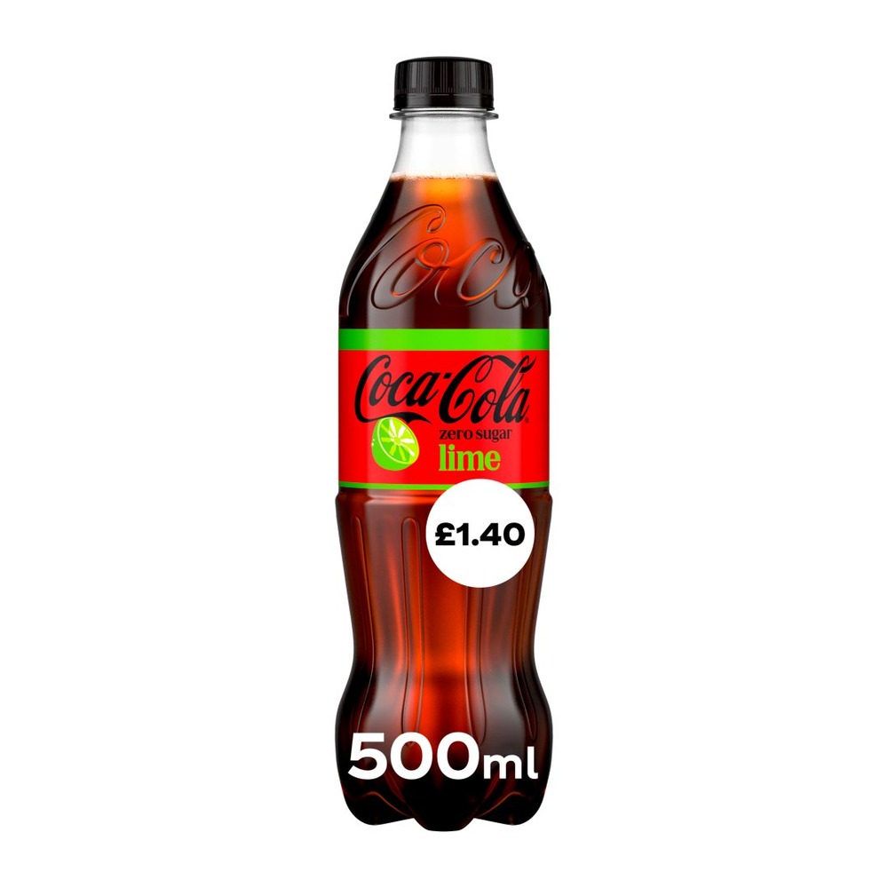 COKE ZERO LIME PM£1.40