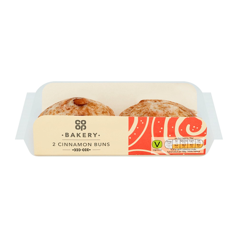 CO OP CINNAMON BUN 2PK