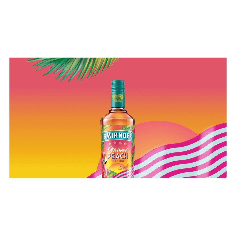 SMIRNOFF MIAMI PEACH&LEMON 5%