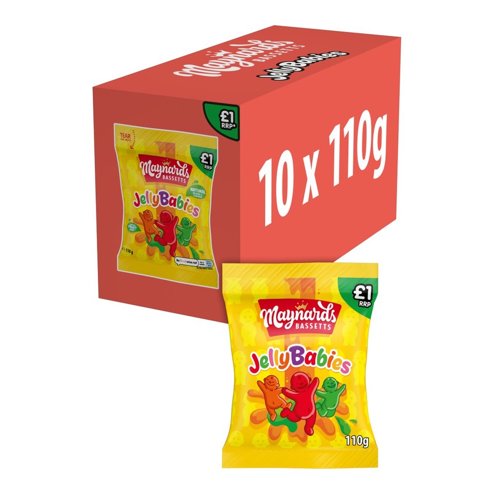 MAYNARDS JELLY BABIES PM£1
