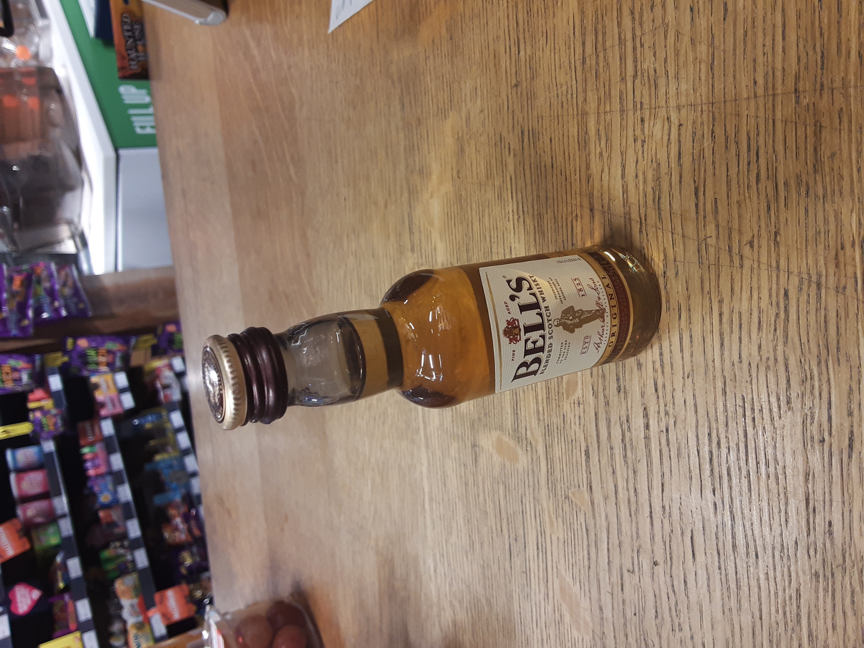 Bells miniature whisky
