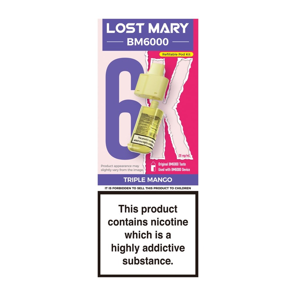 LOSTMARY BM6000 POD T/MANGO*