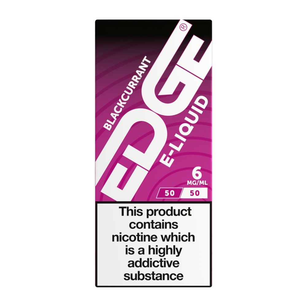 EDGE BLACKCURRANT 6MG *