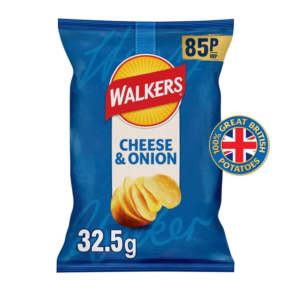 WALKERS CHEESE & ONION PM85P