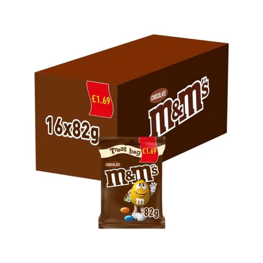 M&MS CHOC TREAT BAG PM