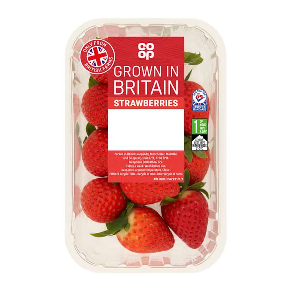 CO OP STRAWBERRY PUNNET