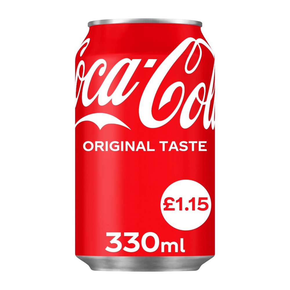 COKE REGULAR PM£1.15