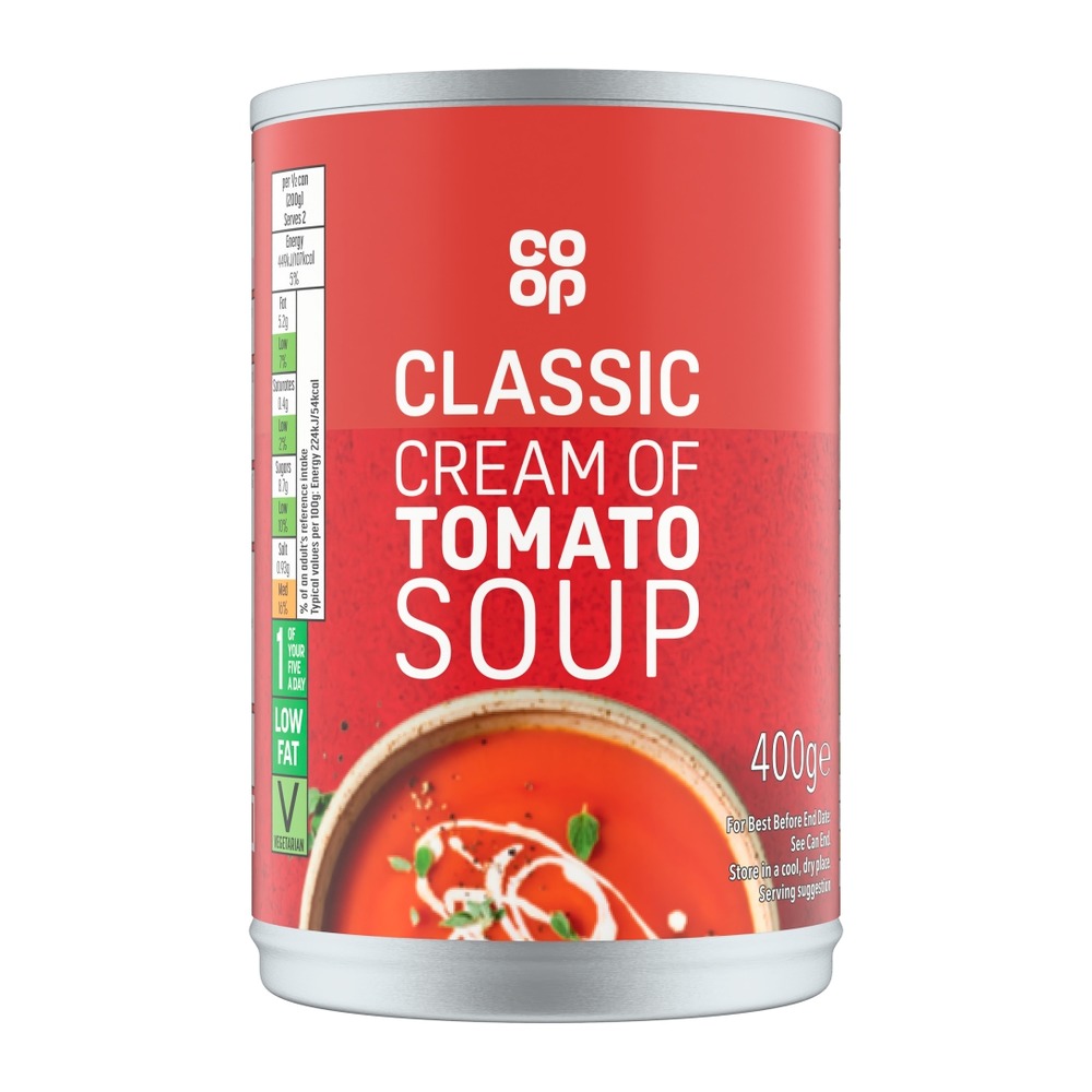 CO OP CREAM OF TOM SOUP