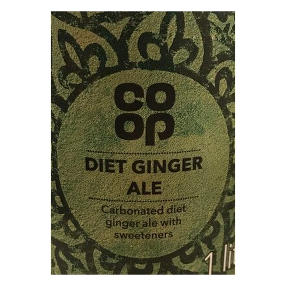 CO OP LOW CAL GINGER ALE