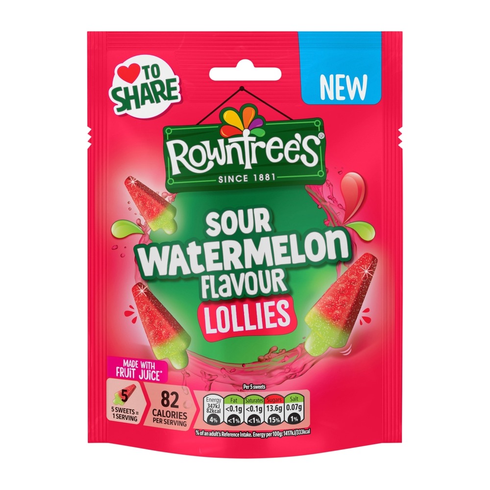 ROWNTREE W/MELON LOLLIES PCH
