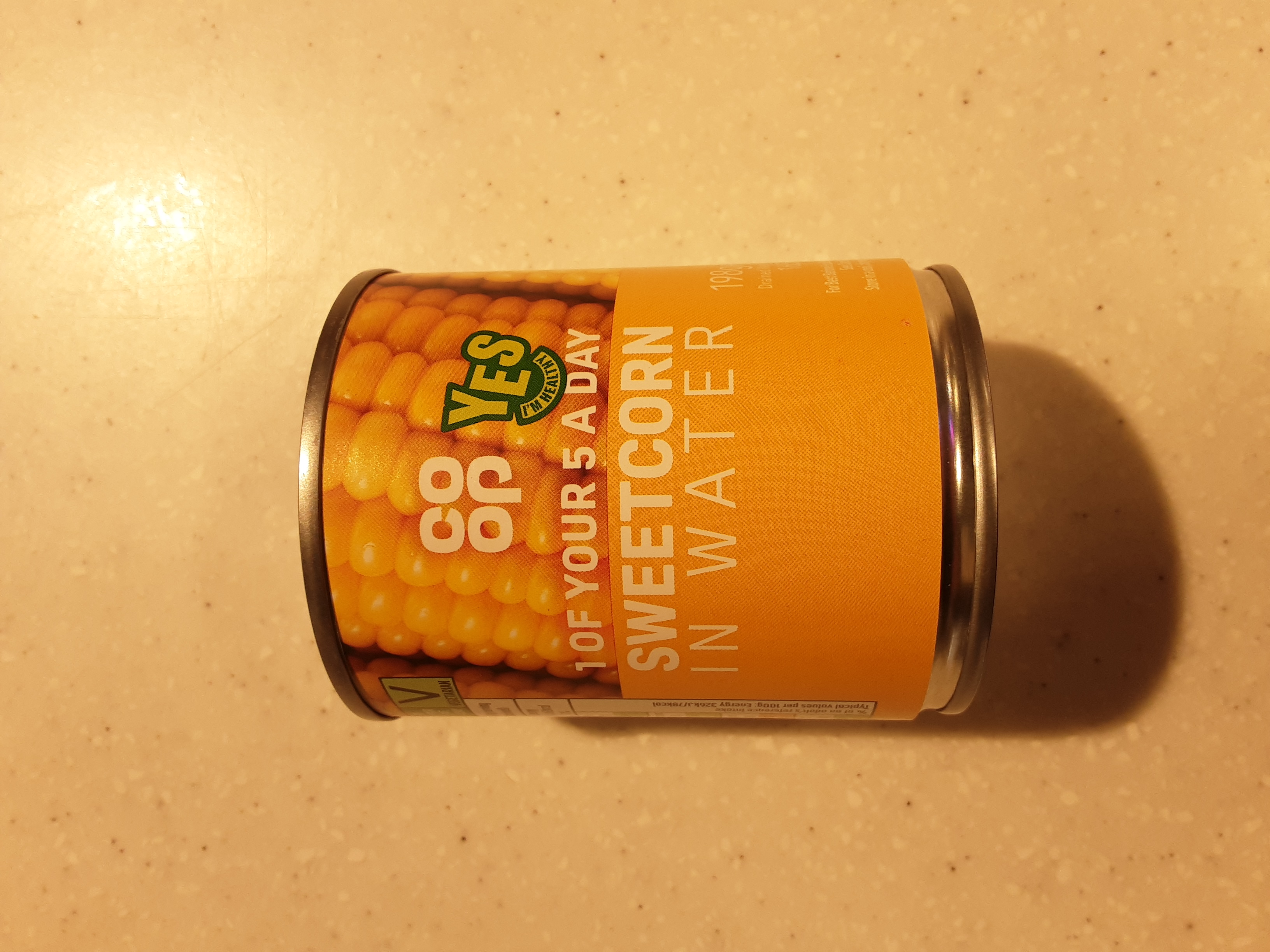 CO OP SWEETCORN IN WATER