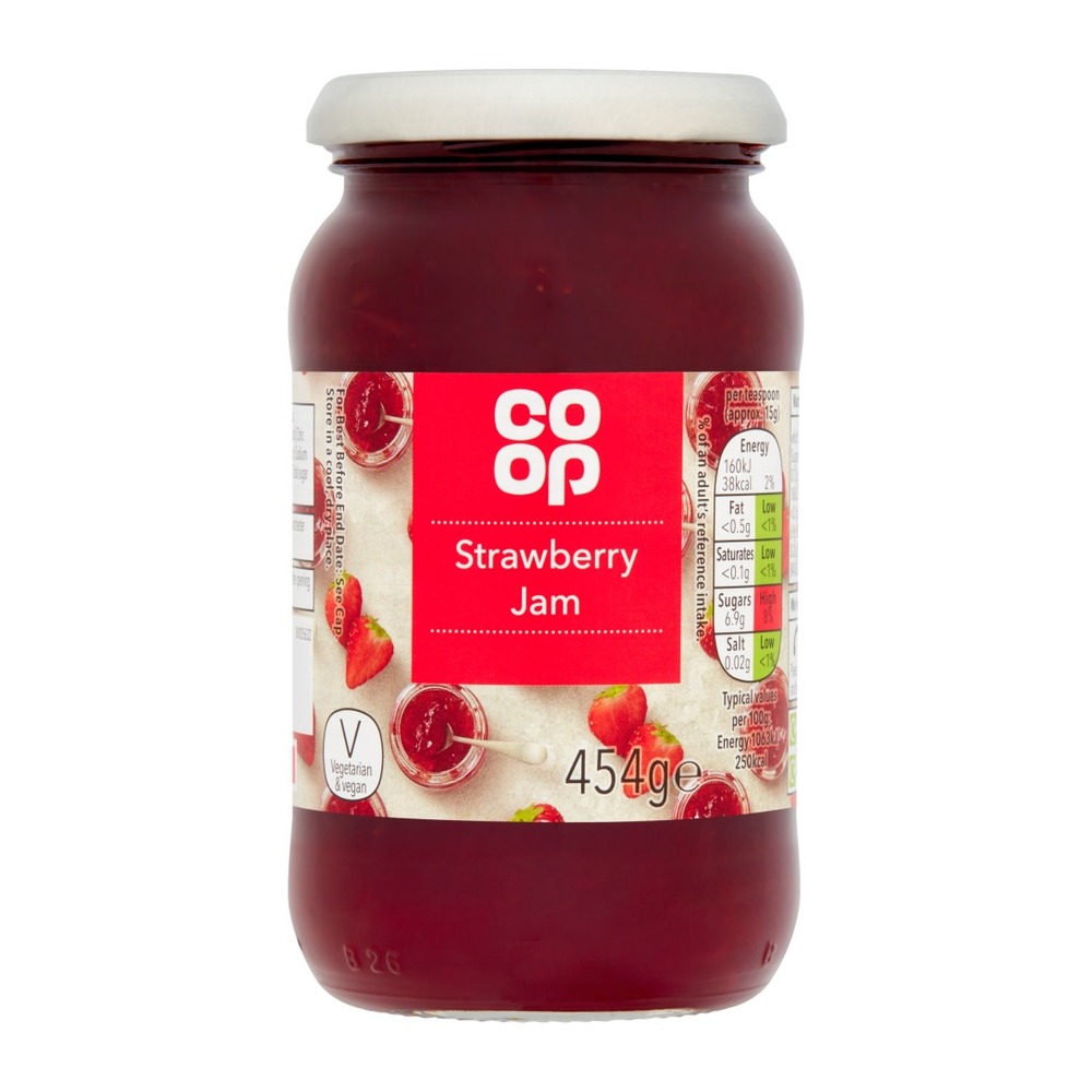 CO OP STRAWBERRY JAM