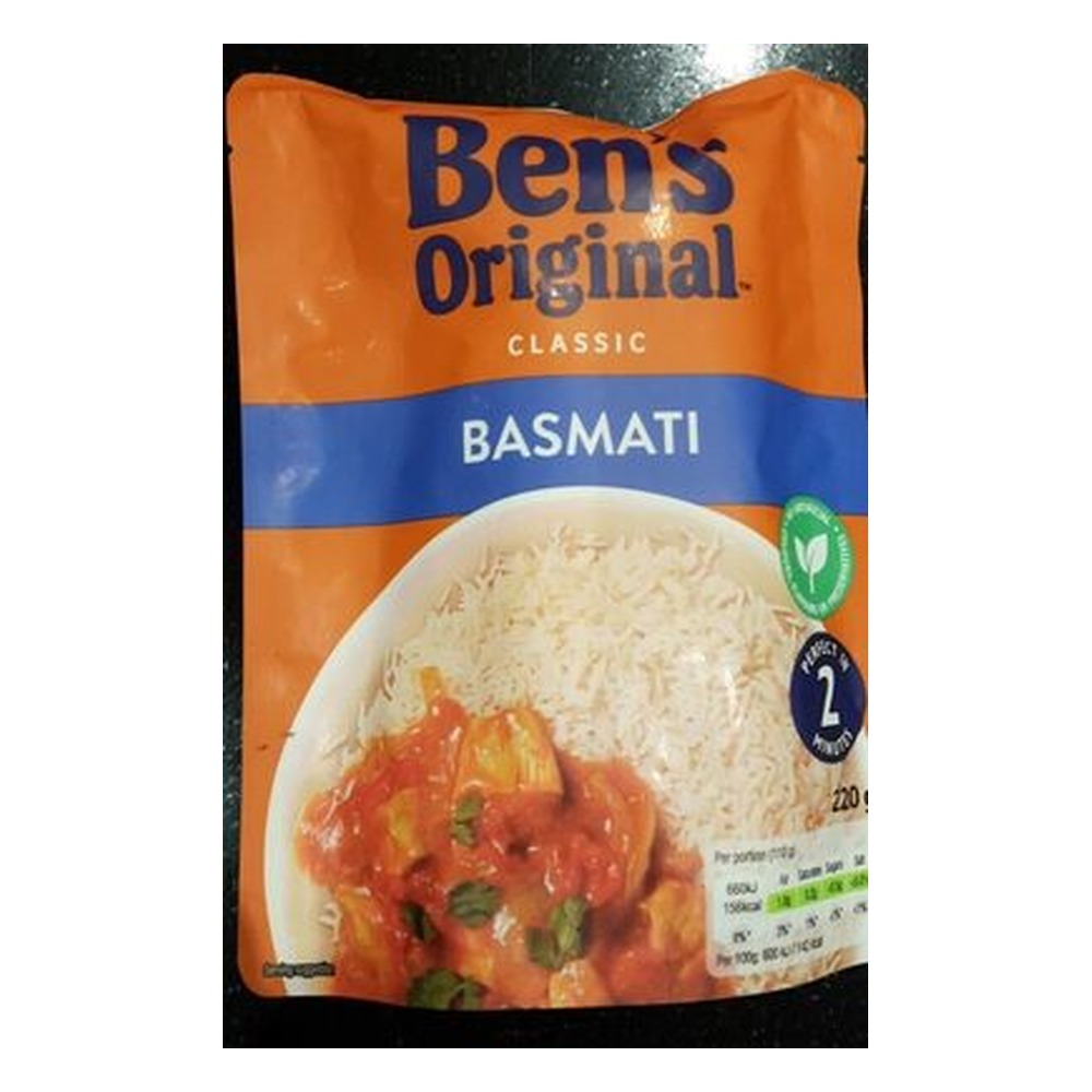 BENS BASMATI M/W RICE